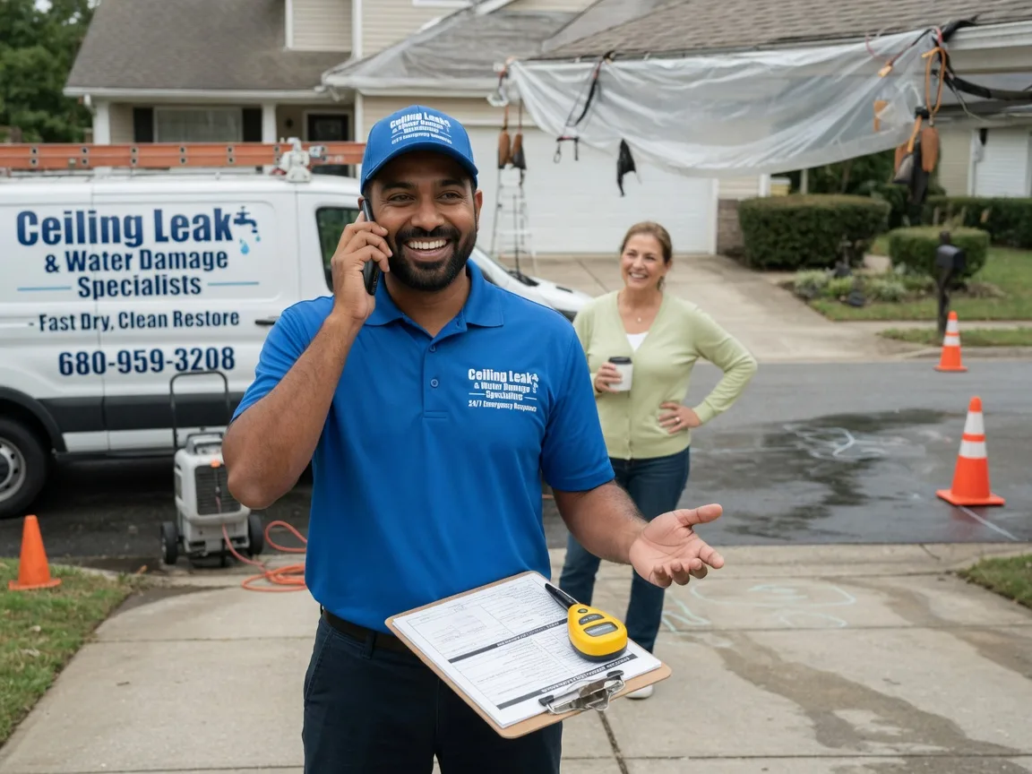 Ceiling Leak Cleanup Girard, PA FAQs